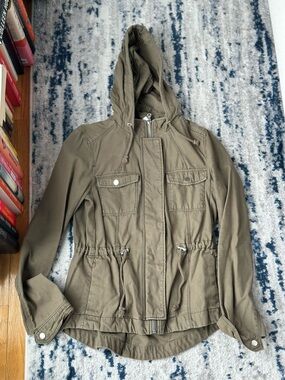 H&M Divided green utility jacket
